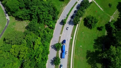 Following a Road Stock Footage 243628665