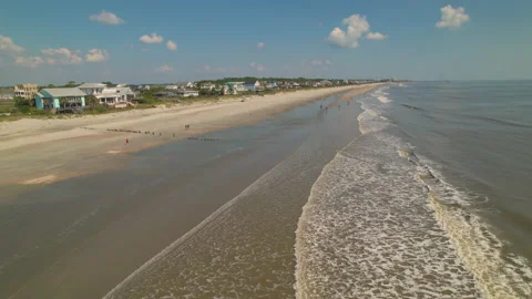 Folly Beach 库存影片 163929952
