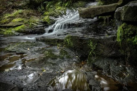 Folly Dolly Waterfall Section Foto stock