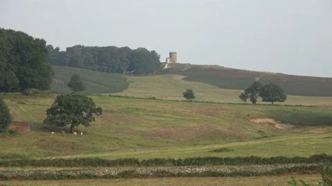 Folly on Old John Hill in Bradgate Park Vídeo Stock 139470856