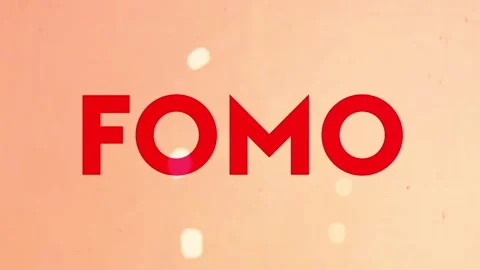 FOMO Animated Slang Stock Footage 286808496