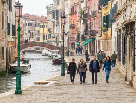Fondamenta dei Ormesini - Venice Stock Photos