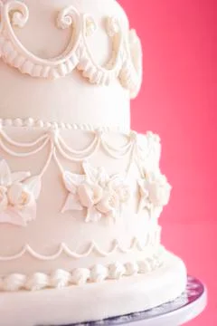 Fondant cake Stock Photos