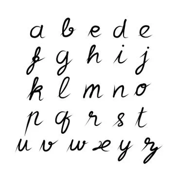 Font Stock Illustration