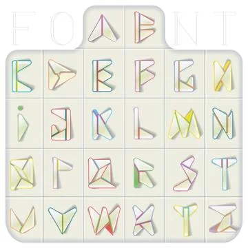 Font Stock Illustration