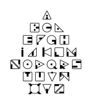 Font Stock Illustration