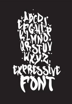 Font Stock Illustration