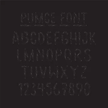 Font Stock Illustration