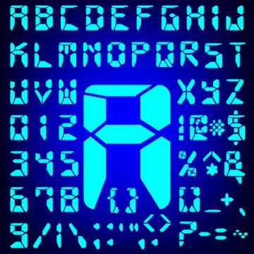 Font Stock Illustration