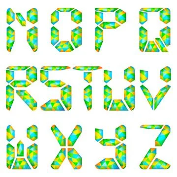 Font Stock Illustration