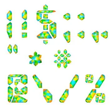 Font Stock Illustration