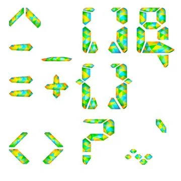 Font Stock Illustration