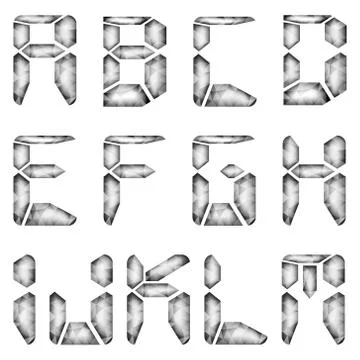 Font Stock Illustration