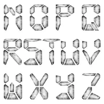 Font Stock Illustration