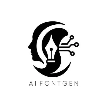 Font Innovation Logo Creative Studio Иллюстрация