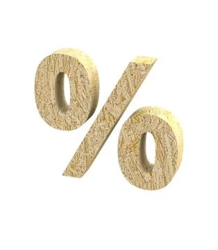 Font Oriented Strand Board special character ALT37 render Stock Illustration