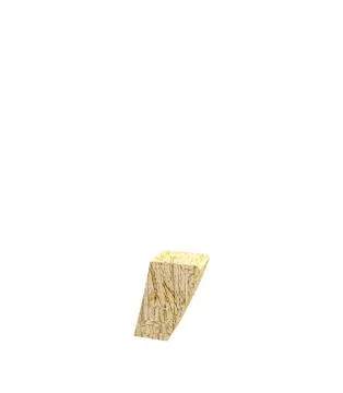 Font Oriented Strand Board special character ALT44 render Stock Illustration