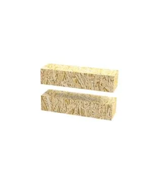 Font Oriented Strand Board special character ALT61 render Stock Illustration