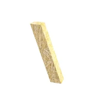 Font Oriented Strand Board special character ALT92 render Stock Illustration