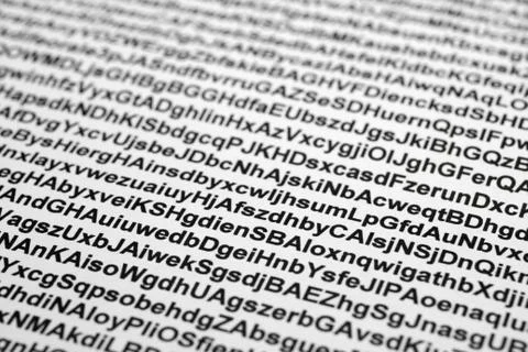 Font Stock Photos