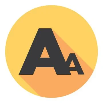 Font Type Symbol Stock Illustration