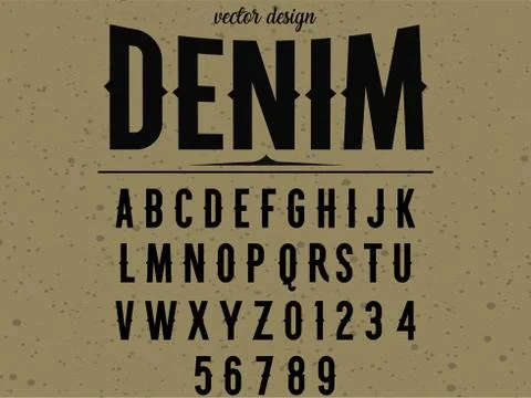 Font.alphabet.Typeface.Script.Shadow Effect.Handcrafted handwritten vector la 库存插图