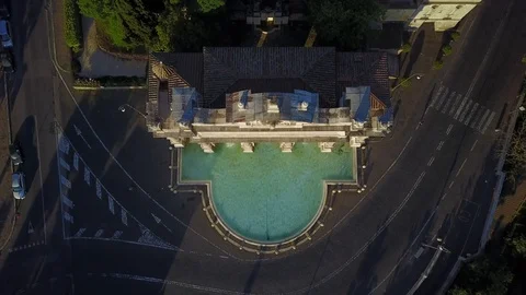 Fontanone 2 (Rome) Video stock 108385437