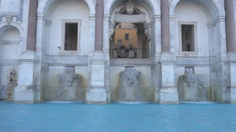 Fontanone of Gianicolo in Rome Stock Footage 303446439