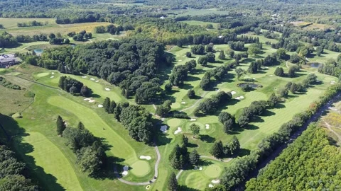 Fonthill, Golf Course Ontario Stockbeeldmateriaal 262872980