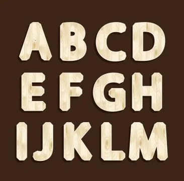 Fonts Stock Illustration