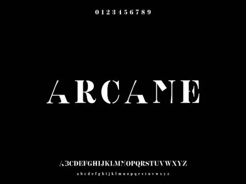 Font.Typeface.alphabet..Script.Shadow Effect.Handcrafted handwritten vector l 库存插图