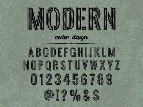 Font.Typeface.alphabet..Script.Shadow Effect.Handcrafted handwritten vector l Illustrazione stock