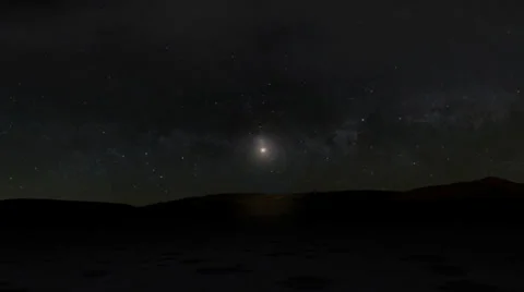 Foo Fighter UFO Over Nevada Desert.mp4 Video stock 32345917