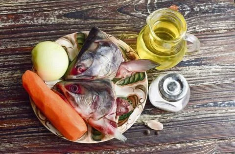 Foo Recipe Fish Head Pate Stock Photos