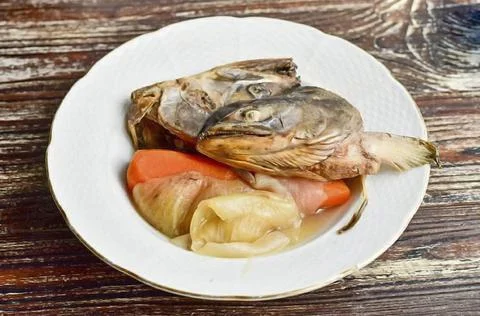 Foo Recipe Fish Head Pate Stock Photos