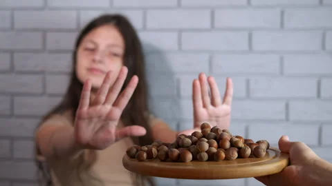 Food allergy Vídeos de archivo 334736454