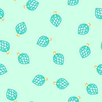 Food artichoke vector seamless pattern Stock Illustration