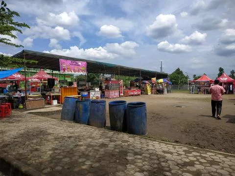 Food bazaar Stock Photos