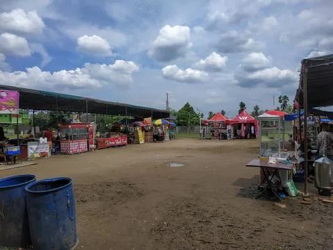 Food bazaar Foto stock