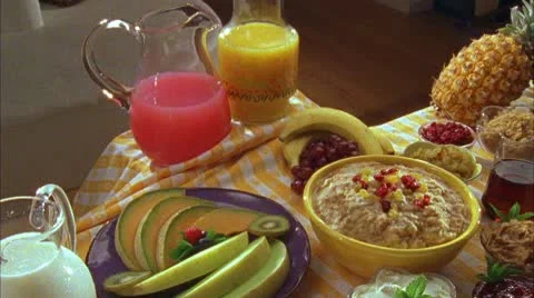 FOOD BREAKFAST 02 Stock Footage 10801658