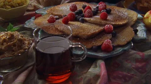 FOOD BREAKFAST 03 Stock Footage 10801668