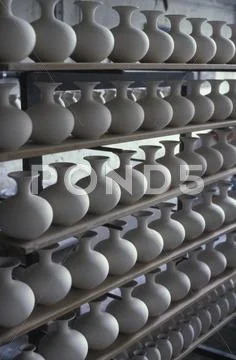 Food Ceramics Chinaware Economy Shelf Vase
