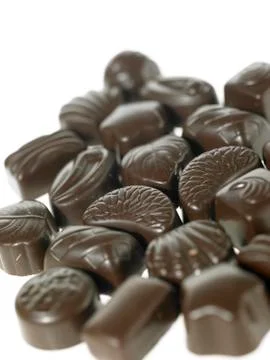 Food - Chocolates Stock Photos