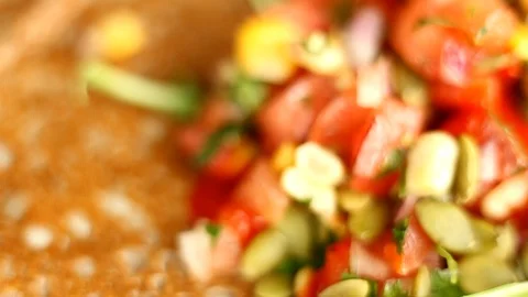 Food close up Stock Footage 101986434
