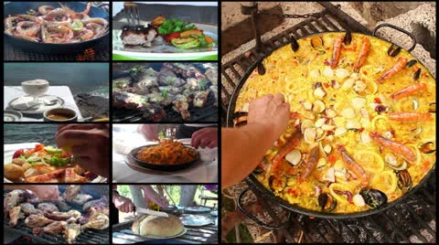 Food composition Stock Footage 23116809