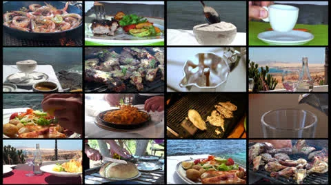 Food composition Video stock 23117170