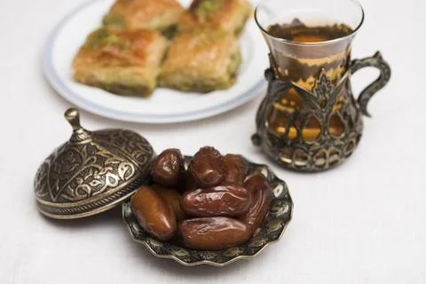 Food composition ramadan Resolution and high quality beautiful photo Stock Photos