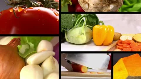 Food Composition - Vegetable Stock Footage 10717933
