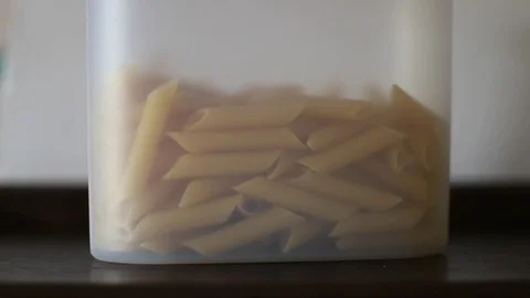 For a food concept, fruit is preferred to pasta Stock Footage 127190894