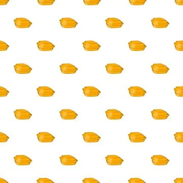 Food container pattern, cartoon style イラスト素材